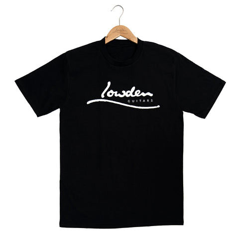 Womens Black Lowden Logo T-shirt